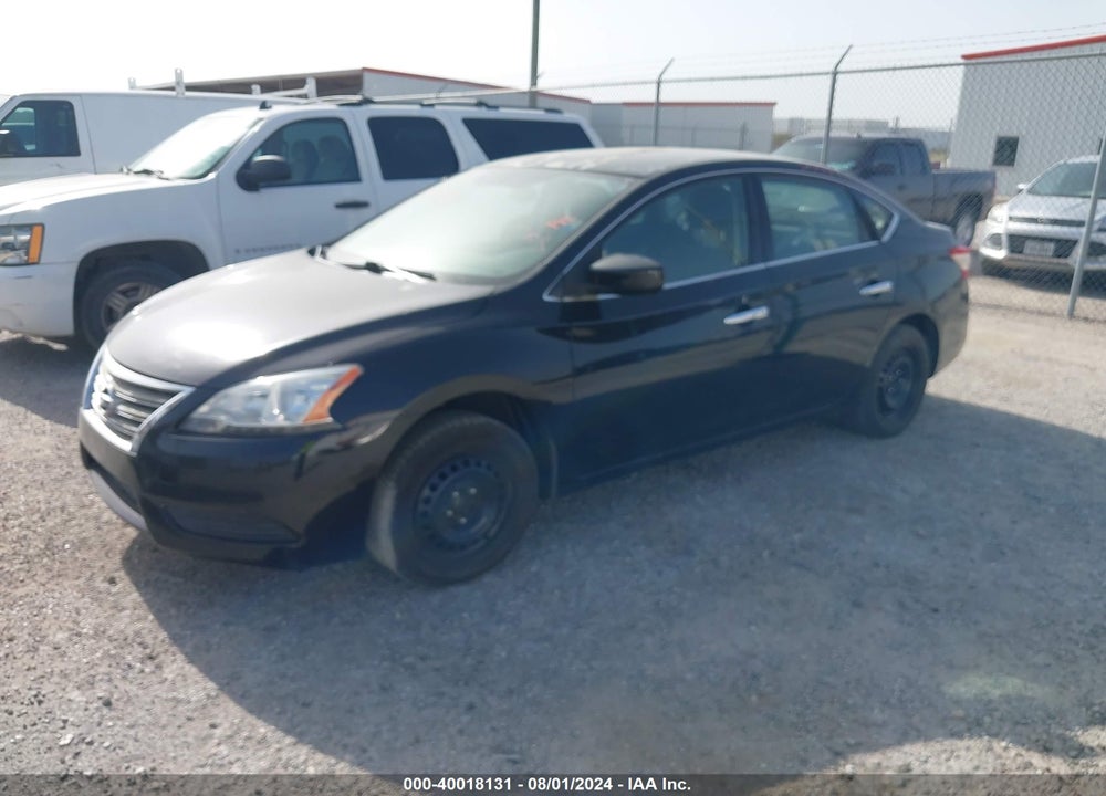 2015 NISSAN SENTRA S VIN: 3N1AB7AP0FY383975