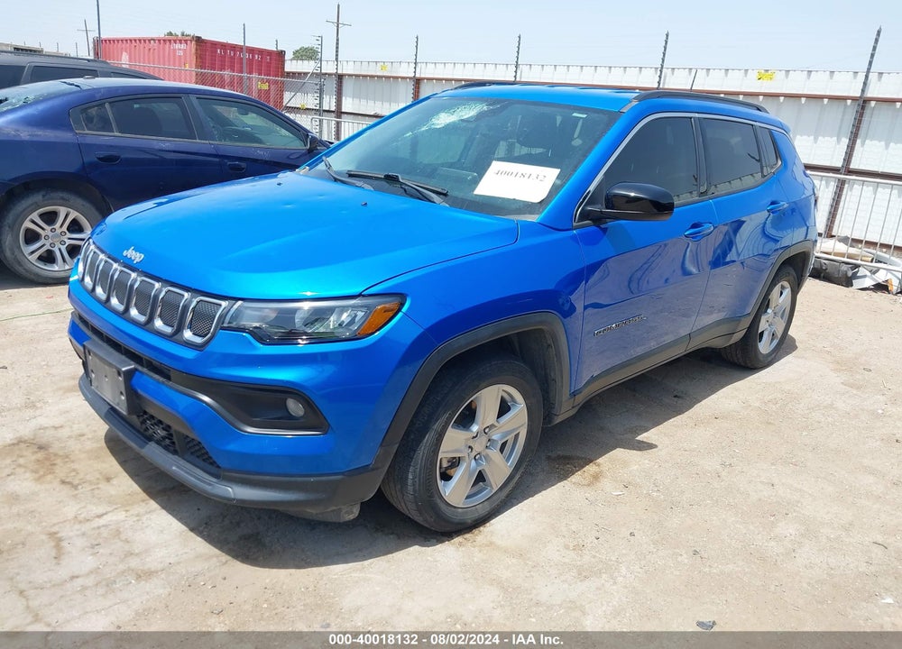 2022 JEEP COMPASS LATITUDE FWD VIN: 3C4NJCBB0NT166371