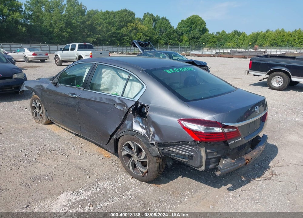 2016 HONDA ACCORD LX VIN: 1HGCR2F3XGA148839