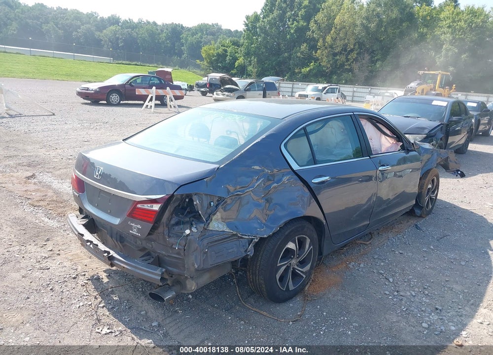 2016 HONDA ACCORD LX VIN: 1HGCR2F3XGA148839