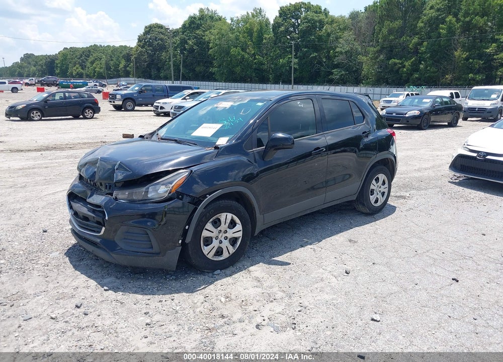 2018 CHEVROLET TRAX LS VIN: 3GNCJKSB2JL386470