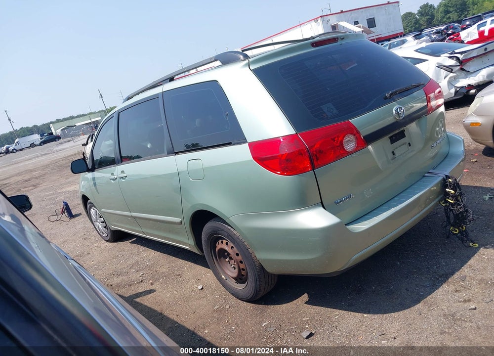 2008 TOYOTA SIENNA CE VIN: 5TDZK23C78S133656