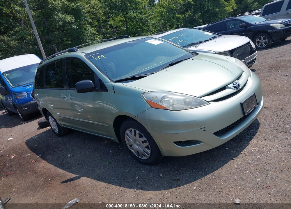 2008 TOYOTA SIENNA CE VIN: 5TDZK23C78S133656