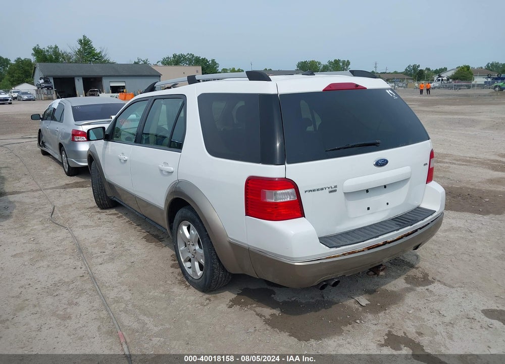 2007 FORD FREESTYLE SEL VIN: 1FMZK05177GA10489