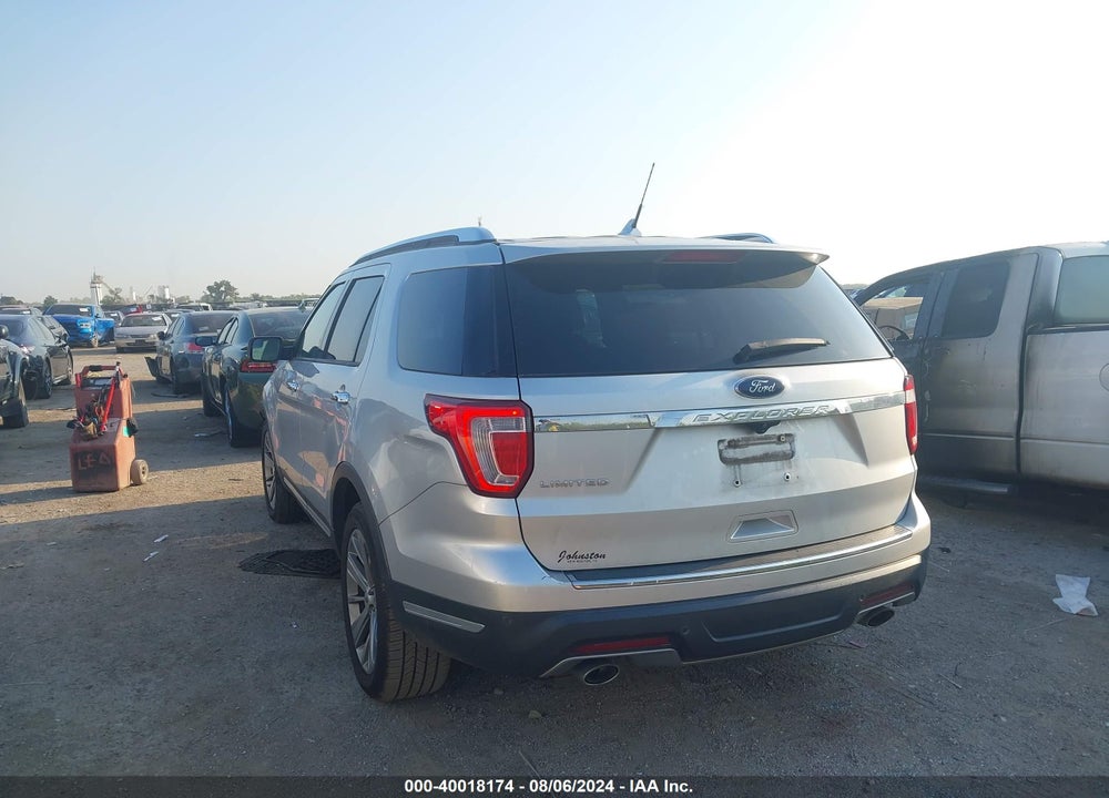 2018 FORD EXPLORER LIMITED VIN: 1FM5K7F82JGA82095