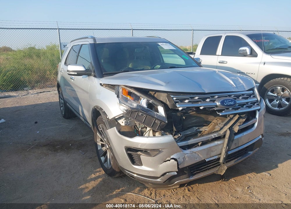2018 FORD EXPLORER LIMITED VIN: 1FM5K7F82JGA82095