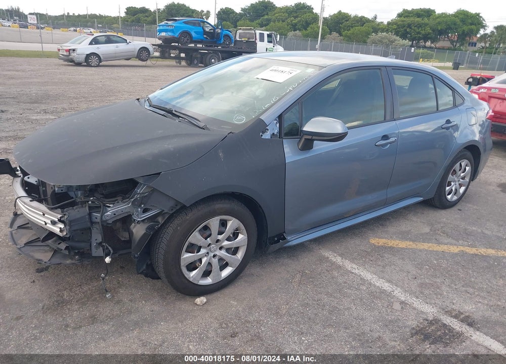 2021 TOYOTA COROLLA LE VIN: JTDEPMAE5MJ127278