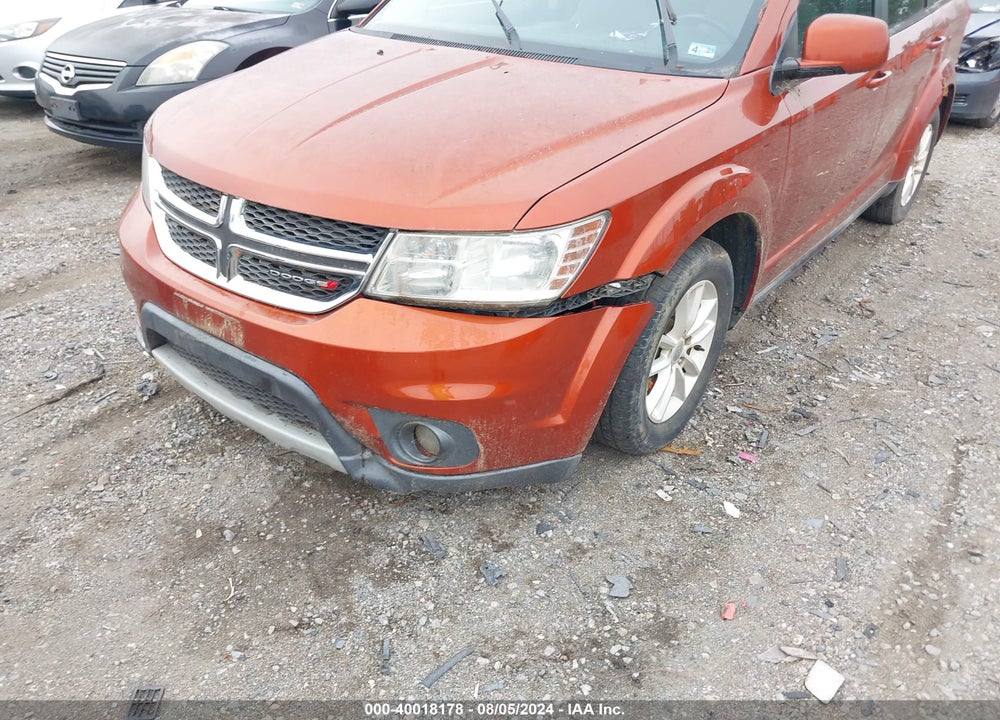 2013 DODGE JOURNEY SXT VIN: 3C4PDCBB4DT608082