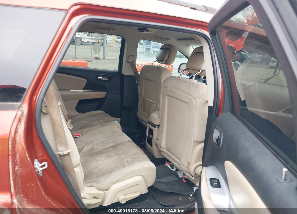 2013 DODGE JOURNEY SXT VIN: 3C4PDCBB4DT608082