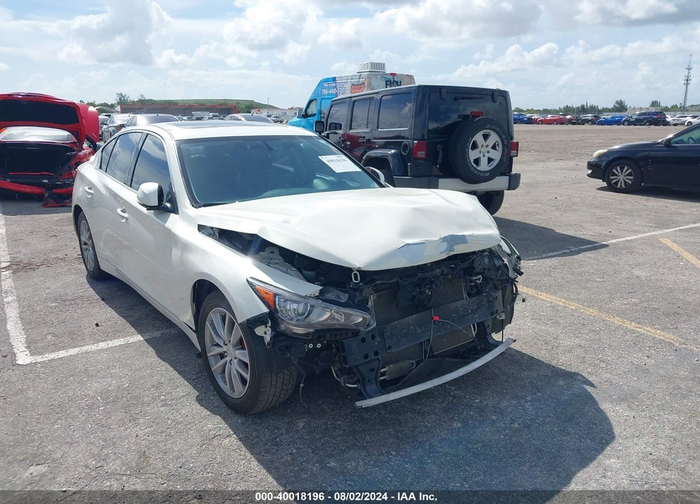 2015 INFINITI Q50 PREMIUM VIN: JN1BV7AP8FM358739