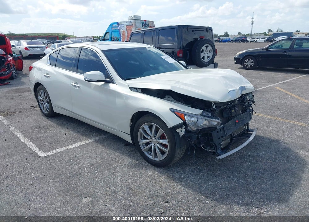 2015 INFINITI Q50 PREMIUM VIN: JN1BV7AP8FM358739