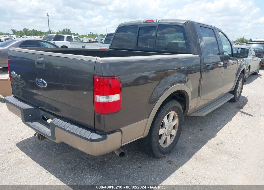 2005 FORD F-150 LARIAT/XLT VIN: 1FTPW12515KE86776