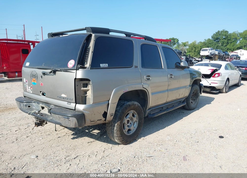 2003 CHEVROLET TAHOE Z71 VIN: 1GNEK13Z63R105438