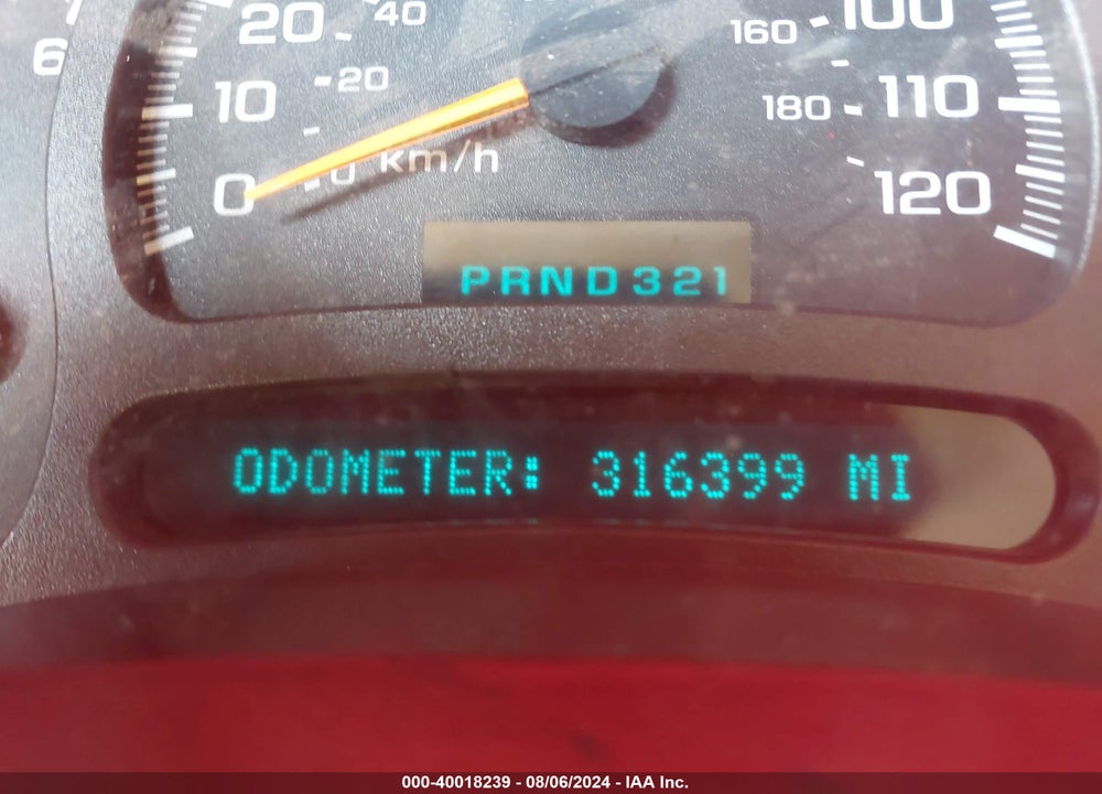 2003 CHEVROLET TAHOE Z71 VIN: 1GNEK13Z63R105438