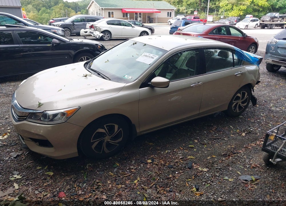 2017 HONDA ACCORD LX VIN: 1HGCR2F3XHA273597