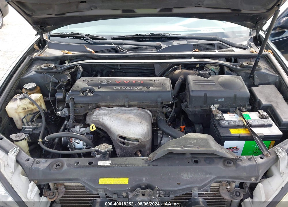2005 TOYOTA CAMRY SE VIN: 4T1BE30K55U417977