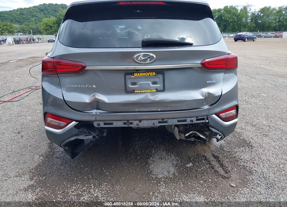 2019 HYUNDAI SANTA FE SE VIN: 5NMS2CADXKH034049