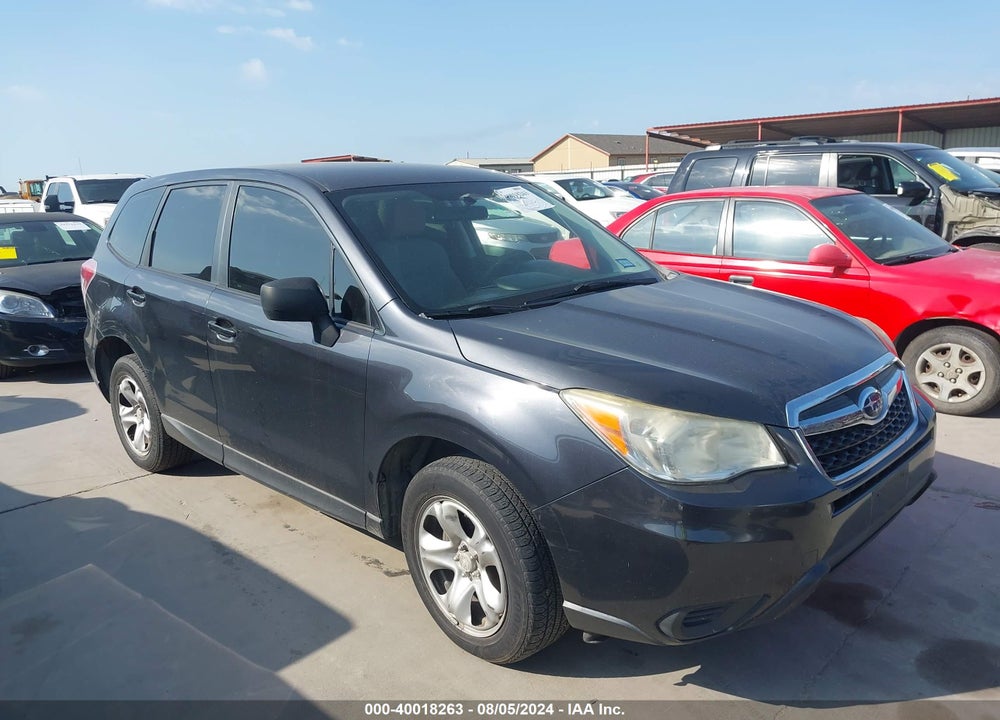 2014 SUBARU FORESTER 2.5I VIN: JF2SJAAC5EH529443