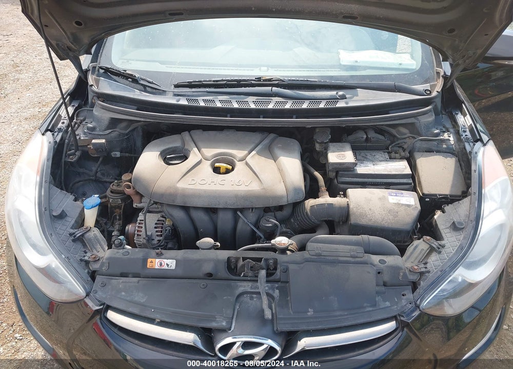 2012 HYUNDAI ELANTRA LIMITED (ULSAN PLANT) VIN: KMHDH4AE0CU353794