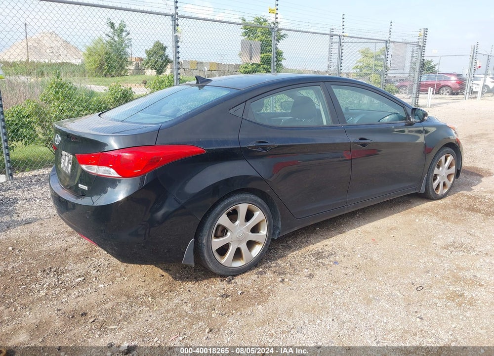 2012 HYUNDAI ELANTRA LIMITED (ULSAN PLANT) VIN: KMHDH4AE0CU353794