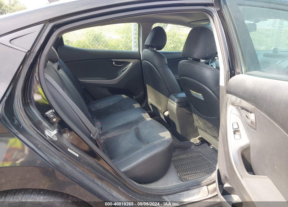 2012 HYUNDAI ELANTRA LIMITED (ULSAN PLANT) VIN: KMHDH4AE0CU353794