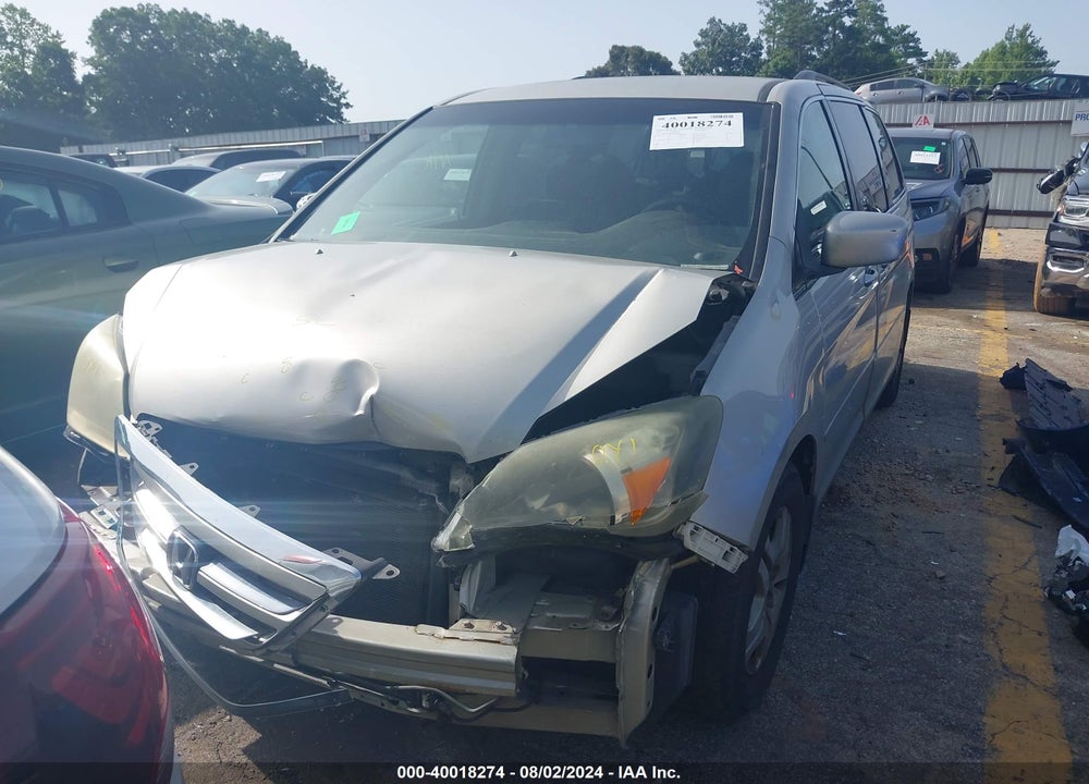 2006 HONDA ODYSSEY EX VIN: 5FNRL38486B062313