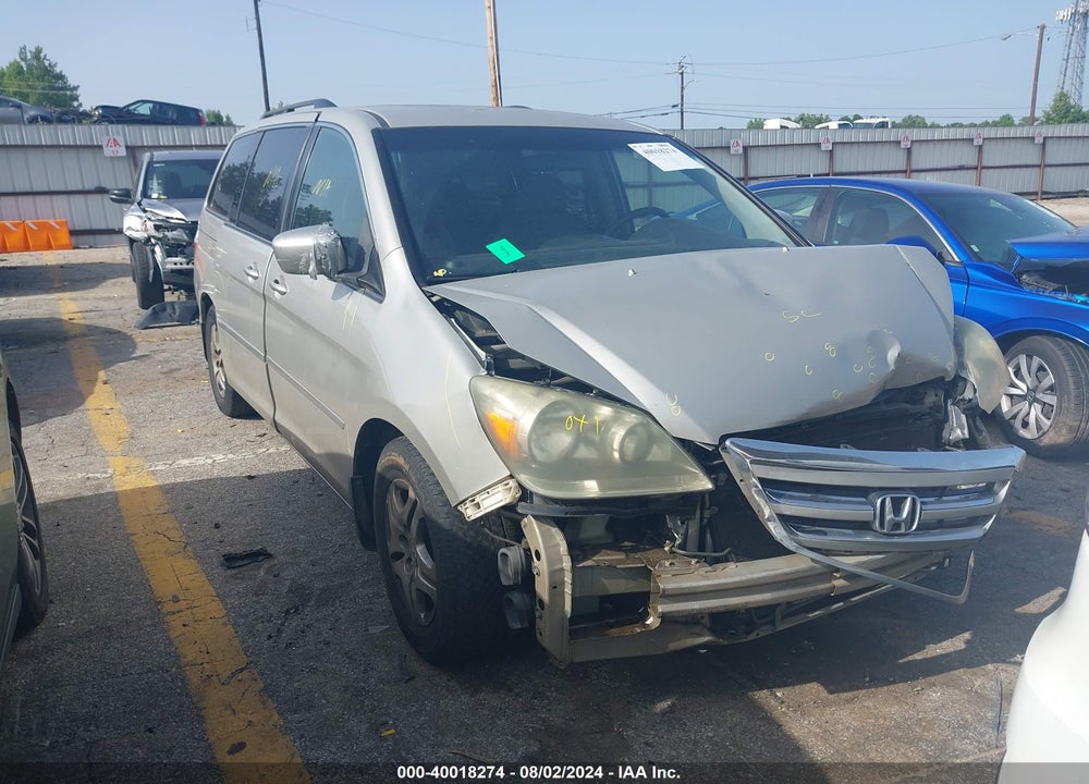 2006 HONDA ODYSSEY EX VIN: 5FNRL38486B062313
