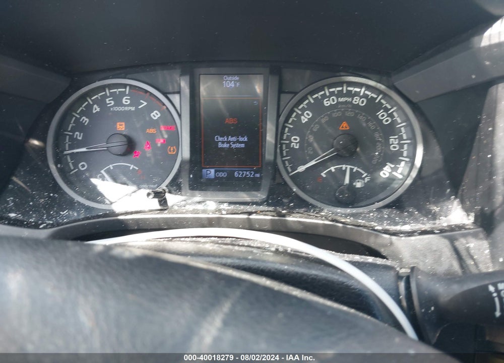 2019 TOYOTA TACOMA TRD SPORT VIN: 5TFCZ5AN4KX188607