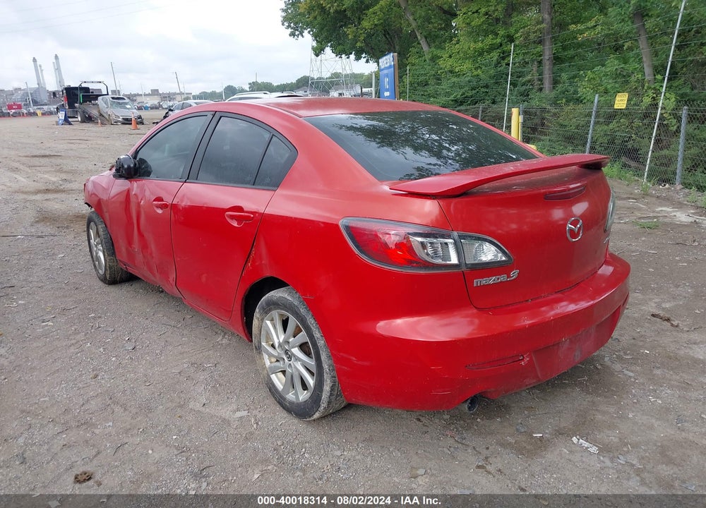 2013 MAZDA 3 I TOURING VIN: JM1BL1V70D1743091