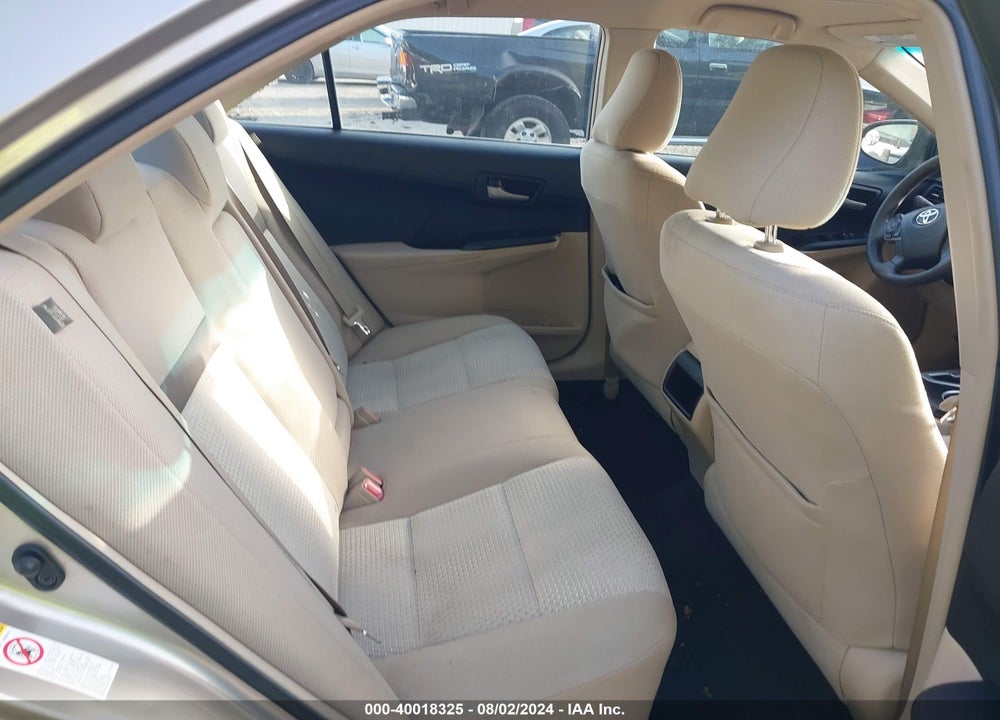 2013 TOYOTA CAMRY LE VIN: 4T1BF1FK9DU255777