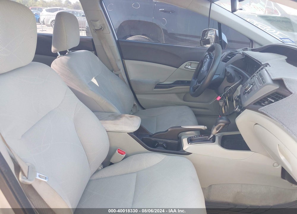 2012 HONDA CIVIC VIN: 19XFB2F58CE367758