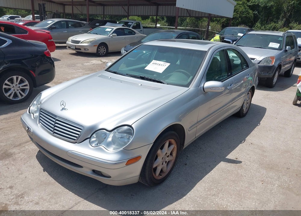 2004 MERCEDES-BENZ C 240 VIN: WDBRF61J84E019306