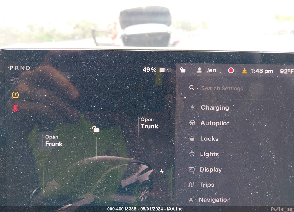 2023 TESLA MODEL Y AWD/LONG RANGE DUAL MOTOR ALL-WHEEL DRIVE VIN: 7SAYGDEE9PF663298