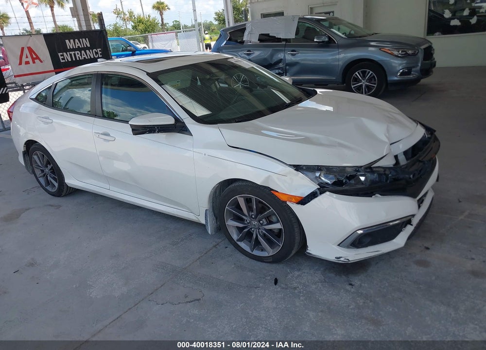 2020 HONDA CIVIC EX VIN: 19XFC1F32LE016351