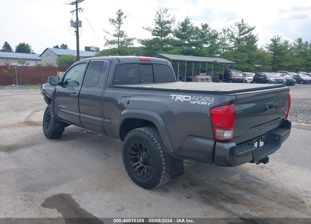 2016 TOYOTA TACOMA TRD SPORT VIN: 5TFSZ5ANXGX038536