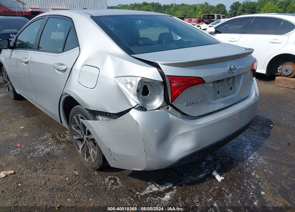2018 TOYOTA COROLLA SE VIN: 2T1BURHE7JC043260