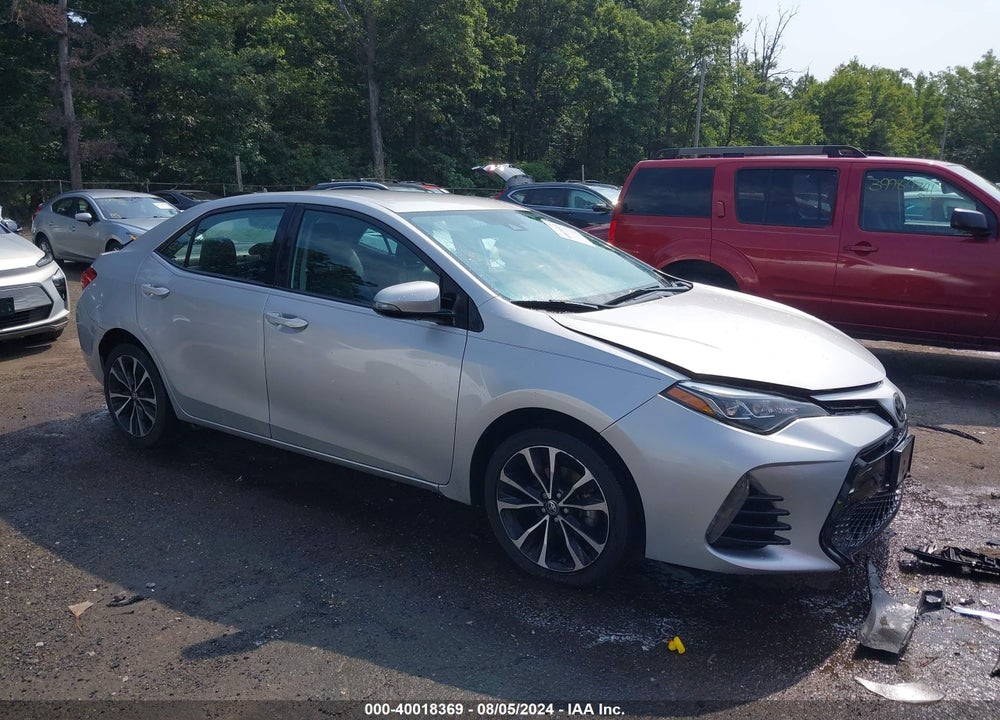 2018 TOYOTA COROLLA SE VIN: 2T1BURHE7JC043260