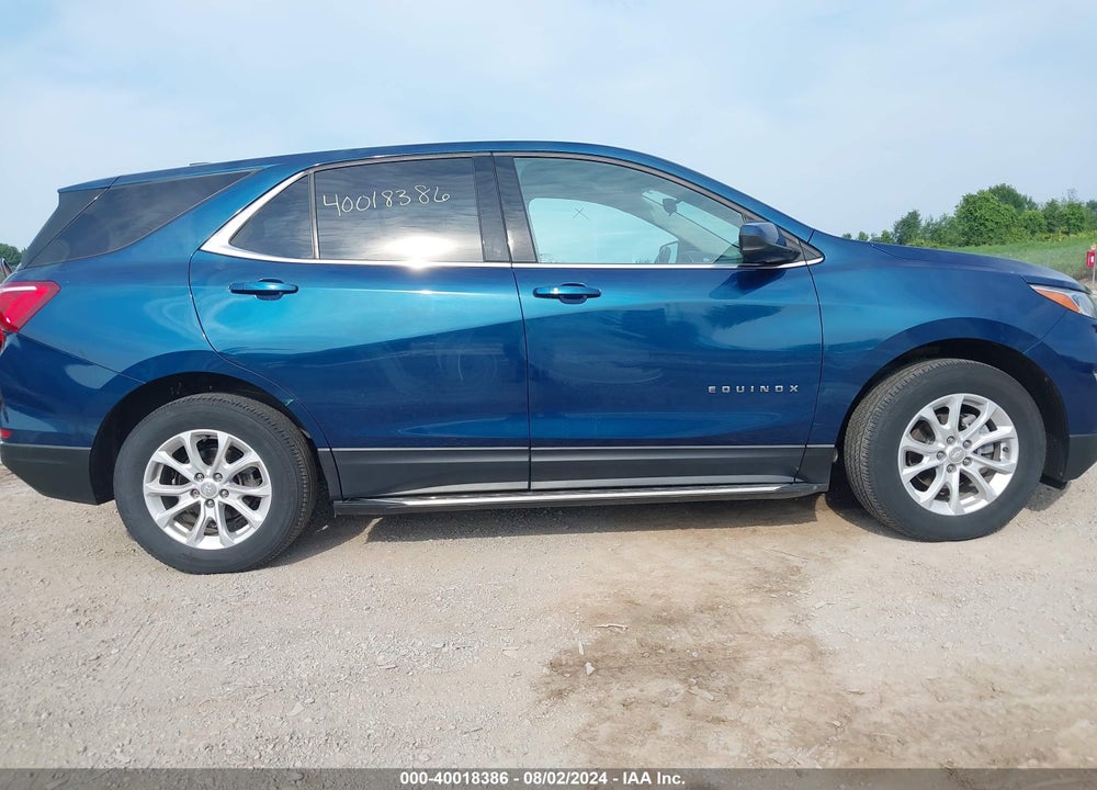 2020 CHEVROLET EQUINOX AWD LT 1.5L TURBO VIN: 3GNAXUEV9LL334456