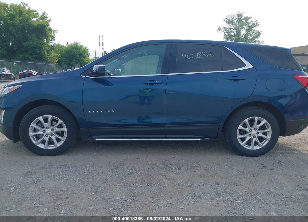 2020 CHEVROLET EQUINOX AWD LT 1.5L TURBO VIN: 3GNAXUEV9LL334456
