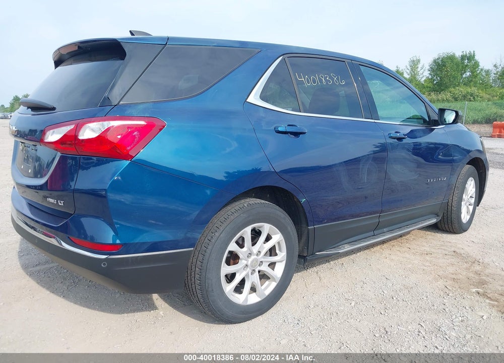 2020 CHEVROLET EQUINOX AWD LT 1.5L TURBO VIN: 3GNAXUEV9LL334456
