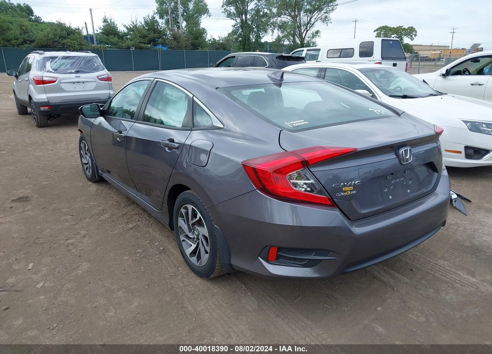 2017 HONDA CIVIC EX VIN: 19XFC2F74HE039212