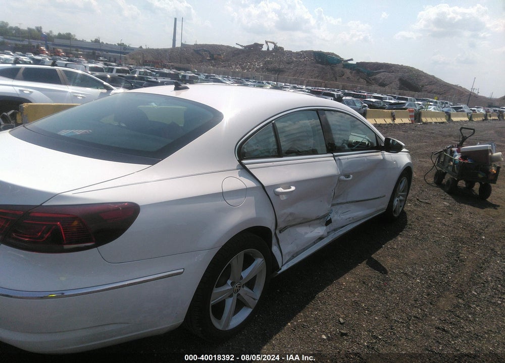 2014 VOLKSWAGEN CC 2.0T SPORT VIN: WVWBP7AN8EE505799