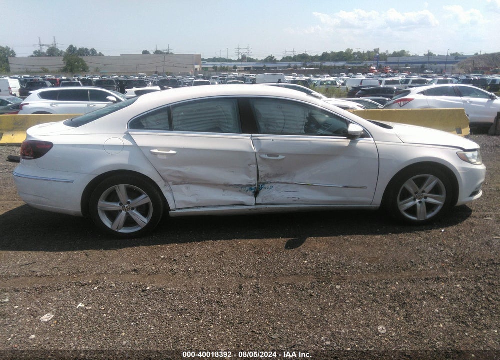 2014 VOLKSWAGEN CC 2.0T SPORT VIN: WVWBP7AN8EE505799