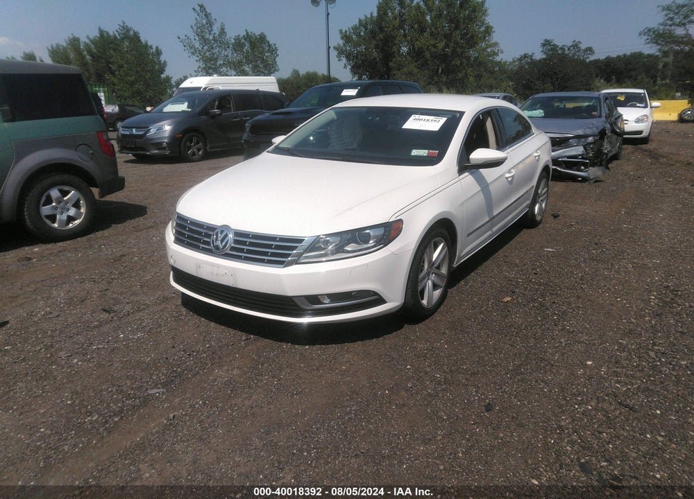 2014 VOLKSWAGEN CC 2.0T SPORT VIN: WVWBP7AN8EE505799