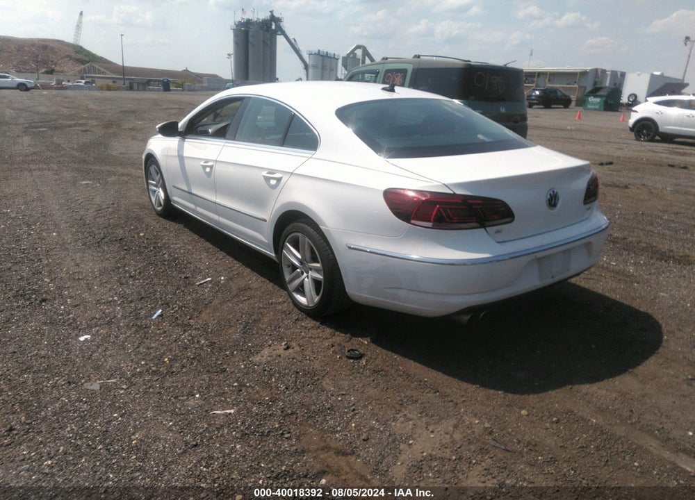 2014 VOLKSWAGEN CC 2.0T SPORT VIN: WVWBP7AN8EE505799