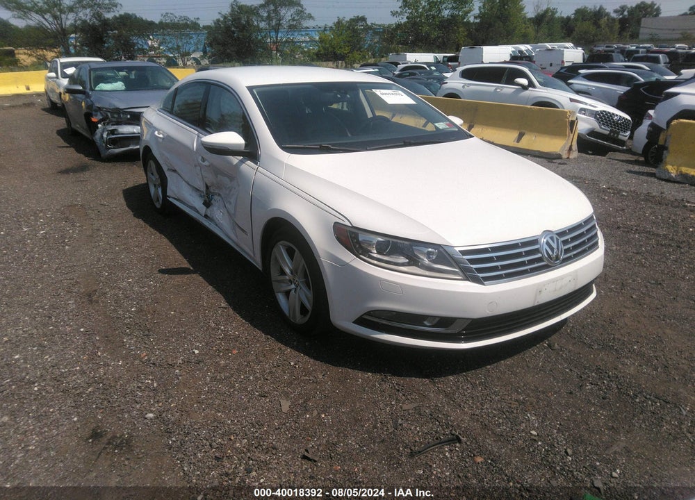 2014 VOLKSWAGEN CC 2.0T SPORT VIN: WVWBP7AN8EE505799