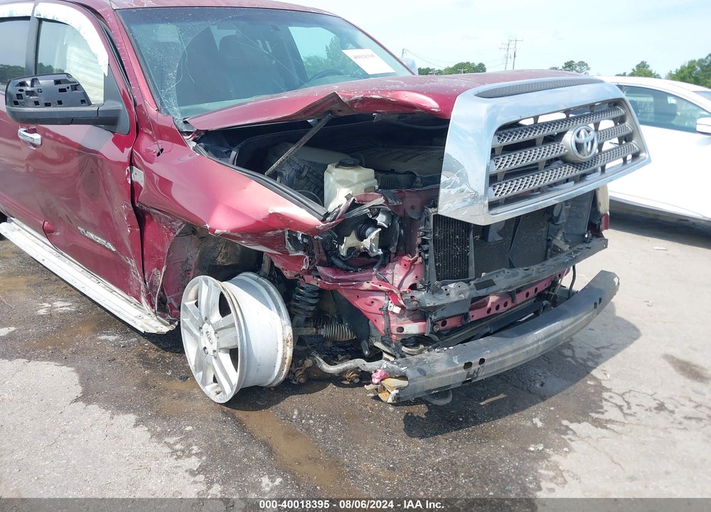 2007 TOYOTA TUNDRA LIMITED 5.7L V8 VIN: 5TBDV58107S459929