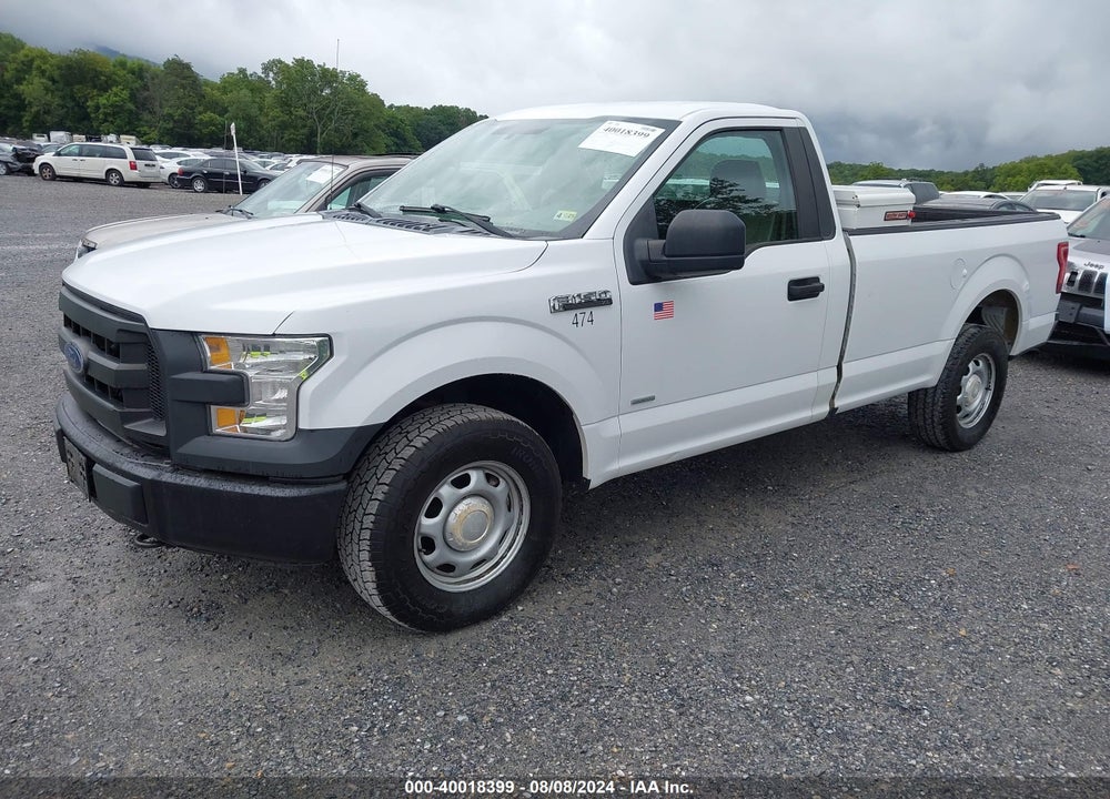2016 FORD F-150 XL VIN: 1FTNF1EG1GKE50237