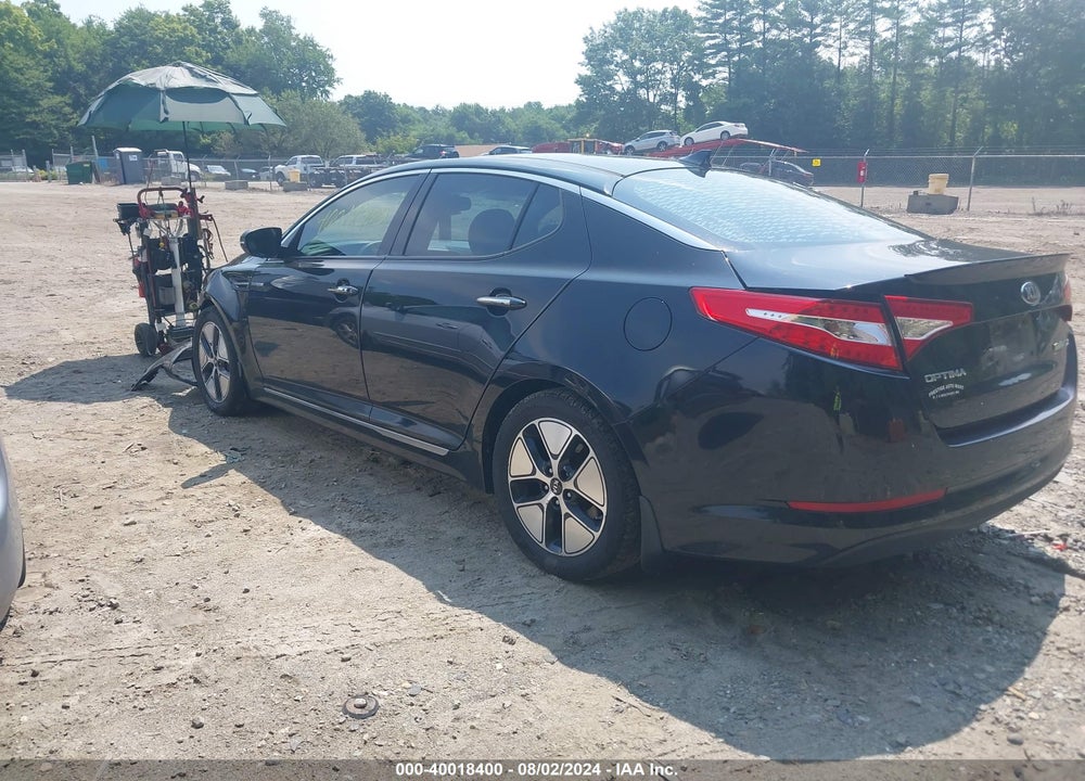 2013 KIA OPTIMA HYBRID EX VIN: KNAGM4ADXD5041544