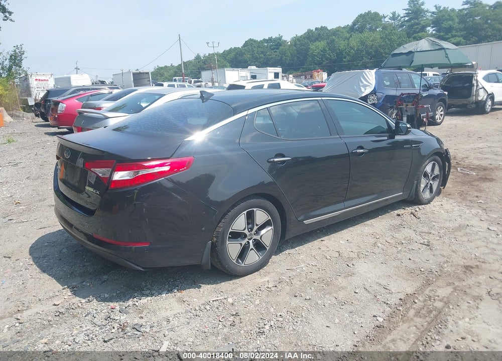 2013 KIA OPTIMA HYBRID EX VIN: KNAGM4ADXD5041544